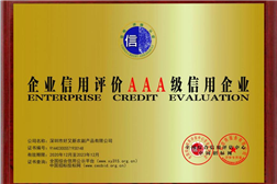 企業信用等級AAA